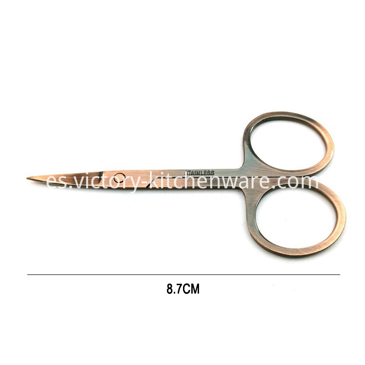 Tijeras de cobre electrochapadas Electroplated Copper Scissors